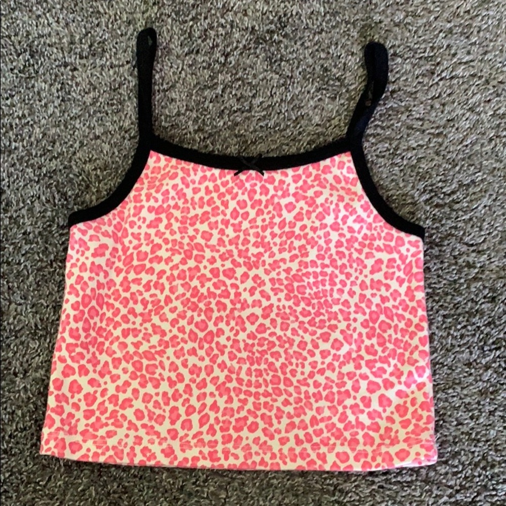 pink cheetah brandy tank